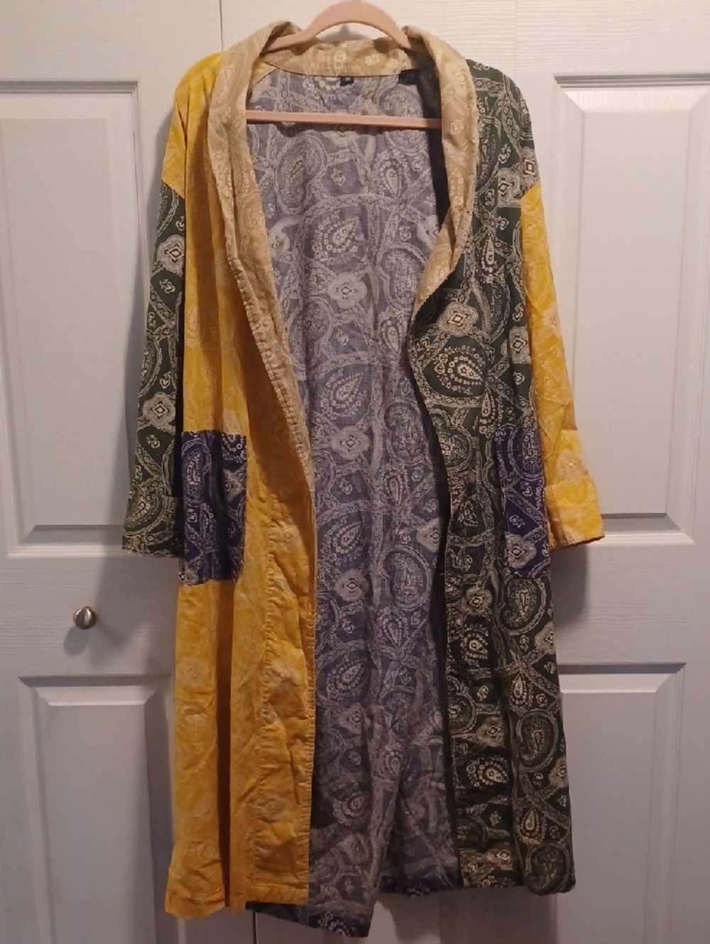 Nautica Paisley Patchwork Duster